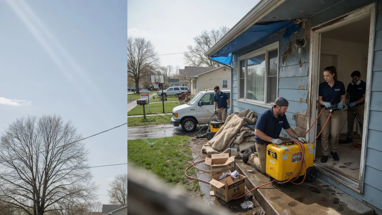 Basement Flood Cleanup in Franklinville, NC near me